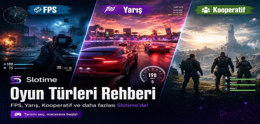 Slotime Oyun Türleri Rehberi